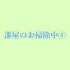 部屋のお掃除中④